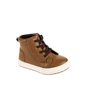 Baby/Toddler Boy's Casual Faux Lace-up Velcro High Top Sneaker/Boots